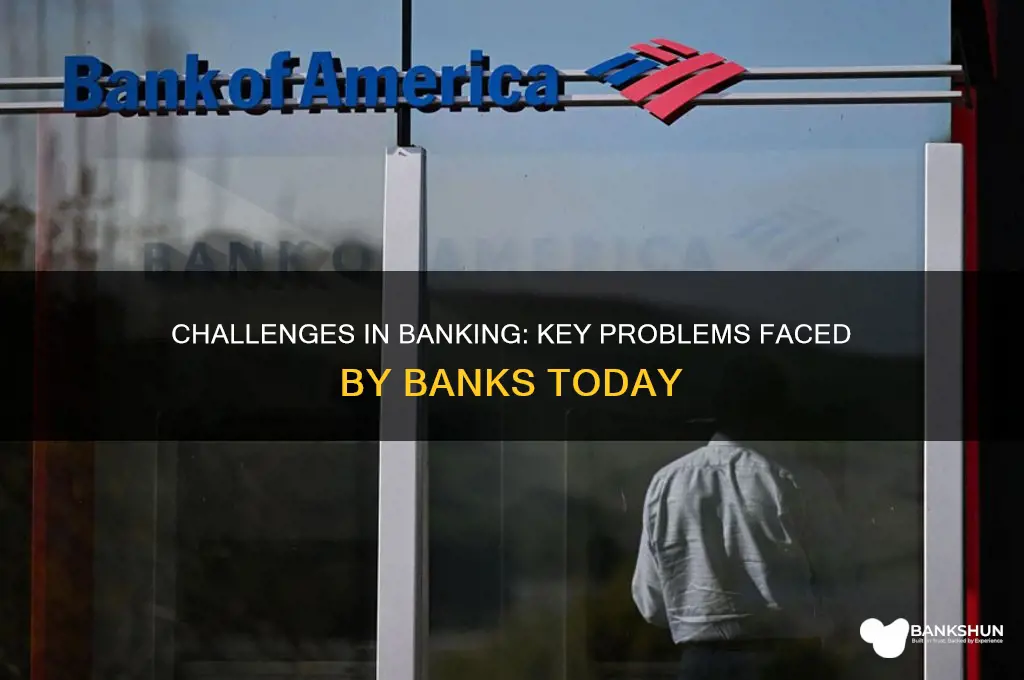 what are the problems faced by banks