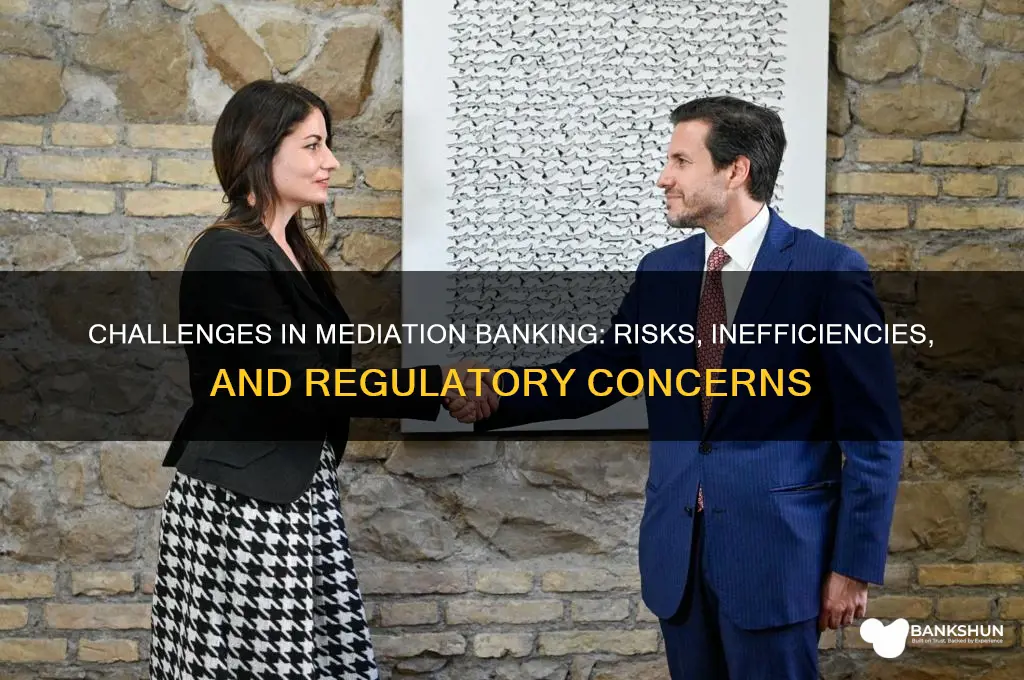 what are the problems with medigation banking