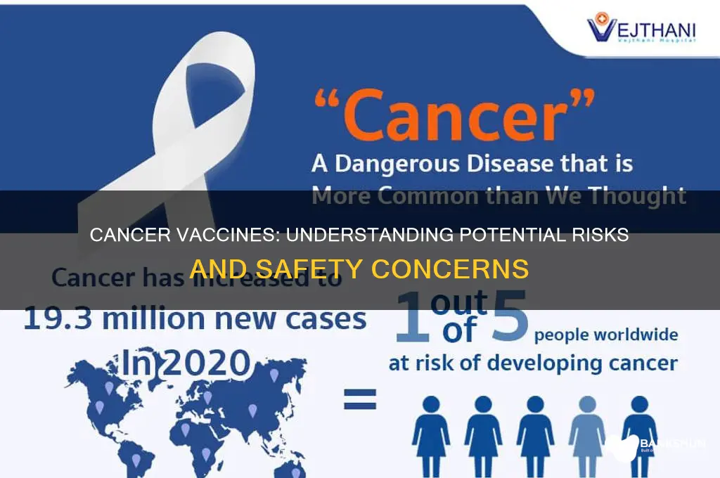 what are the risks of cancer vaccines