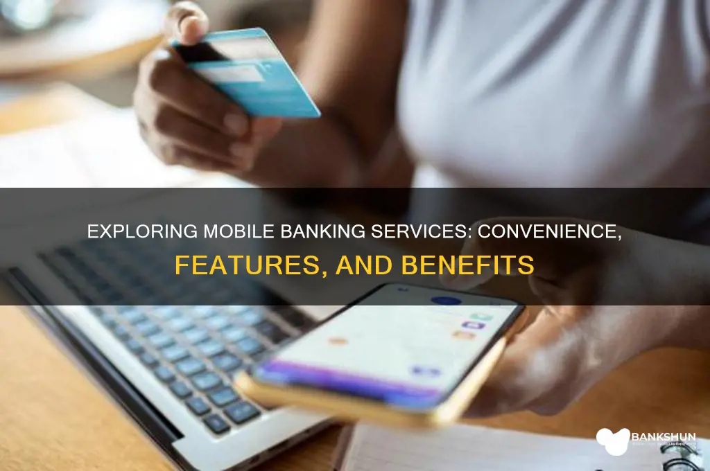 what are the services of mobile banking