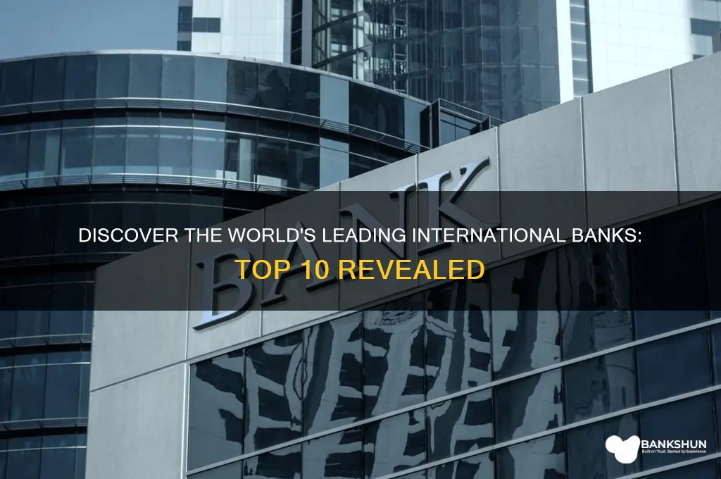 what are the top 10 international bank