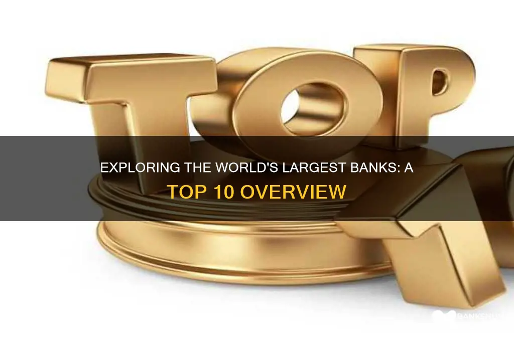 what are the top 10 largest banks