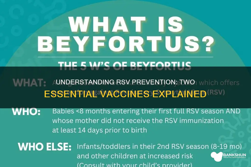 what are the two vaccines for rsv