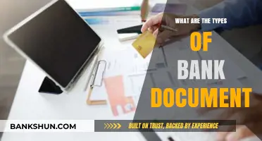 Essential Bank Documents: Understanding the Various Types and Their Uses
