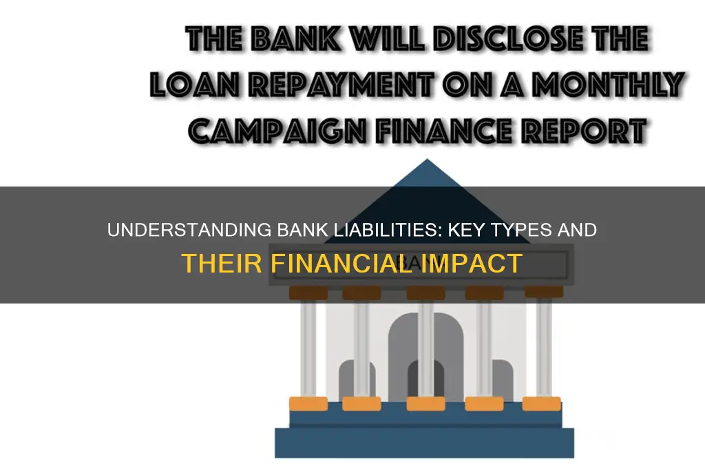 what are the types of bank liabilities