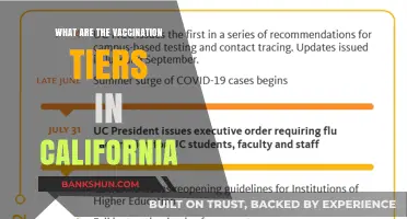 California's Vaccination Tiers Explained: Who Gets Vaccinated When?