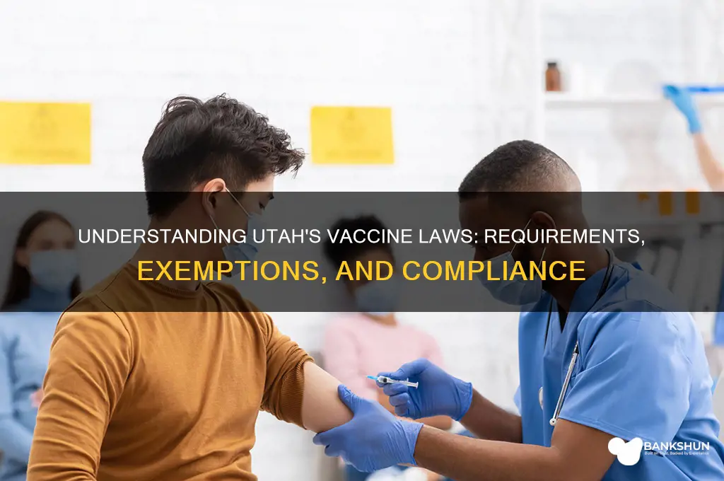 what are the vaccine laws in utah