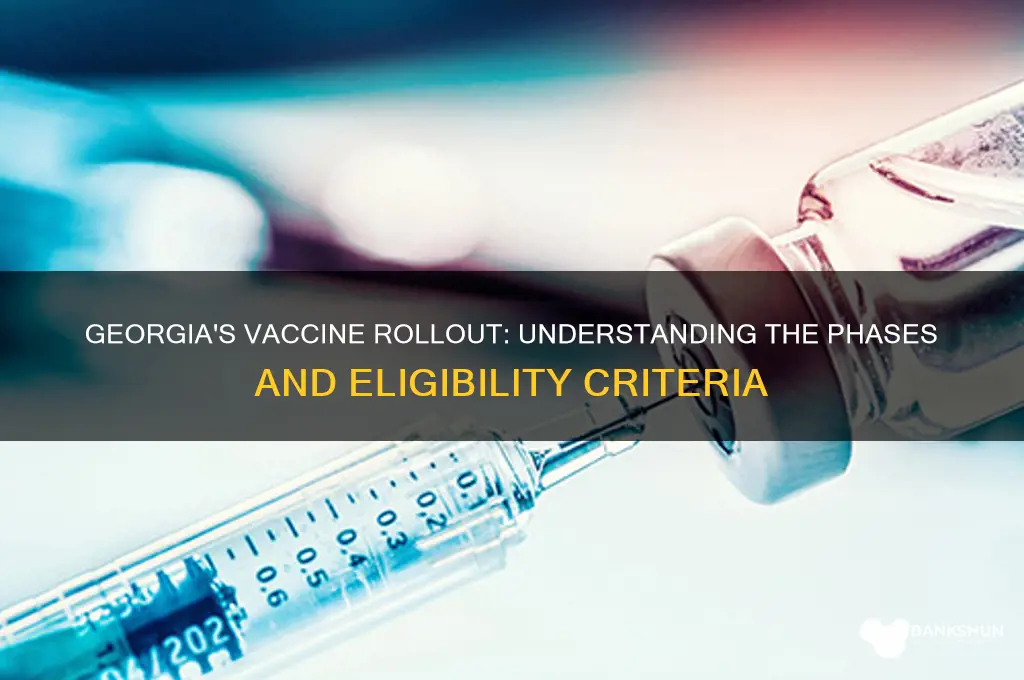 what are the vaccine phases in georgia