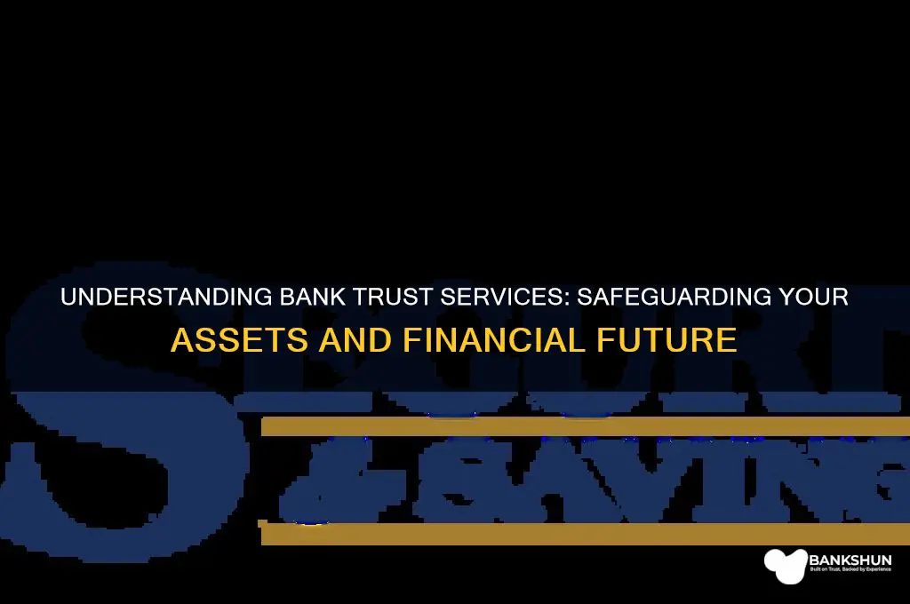 what are trust services at a bank