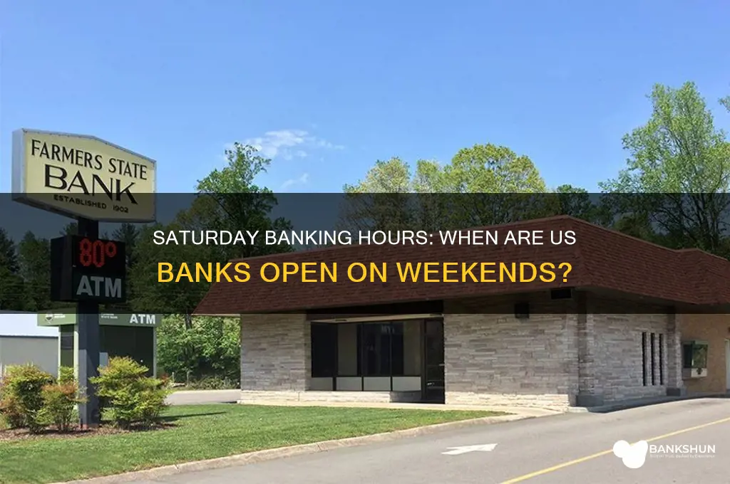what are us banks hours on saturday