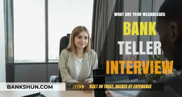 Overcoming Weaknesses: Mastering the Bank Teller Interview with Confidence