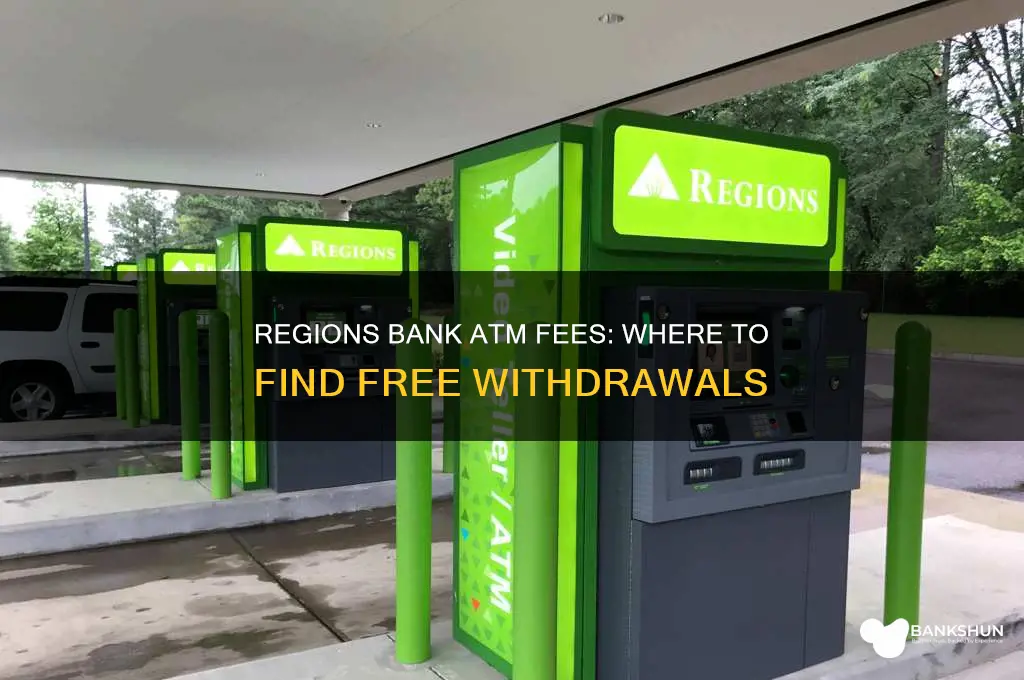 what atm is free for regions bank