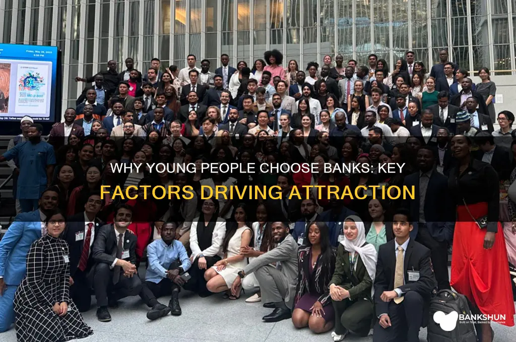 what attracts young people to a bank