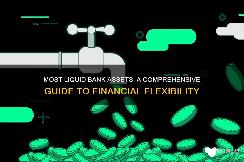 what bank assets is the most liquid