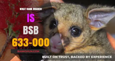 What Bank Branch is BSB 633-000? Find Out Here