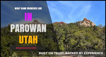 Discover Parowan, Utah's Local Bank Branches and Financial Services