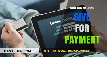 Essential Bank Details to Provide for Secure and Seamless Payments