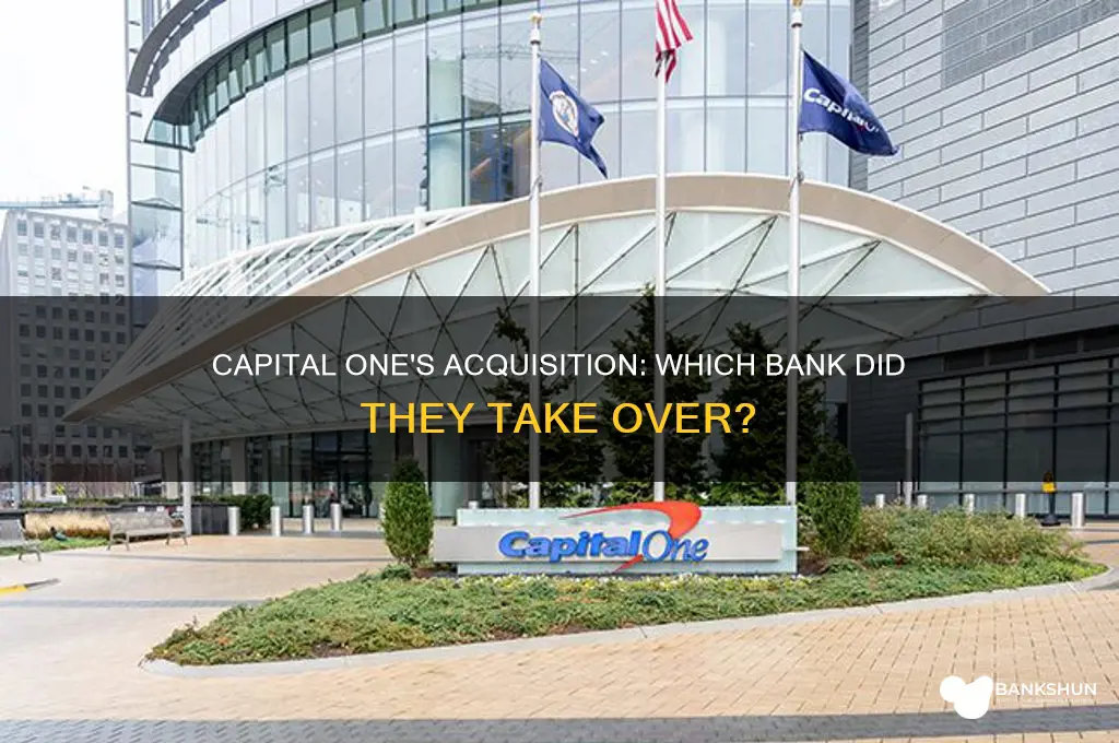 what bank did capital one take over