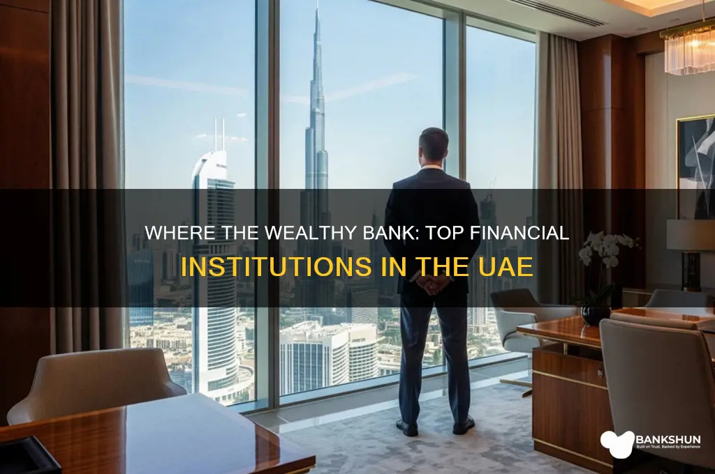 what bank do moat rich people uae