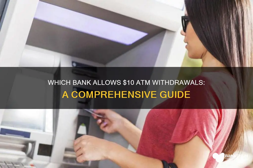 what bank does 10 withdraw from atm