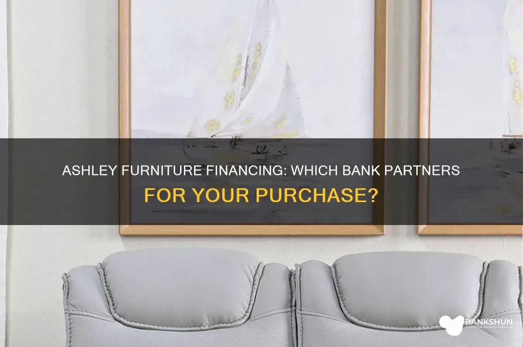 what bank does ashley furniture finance through