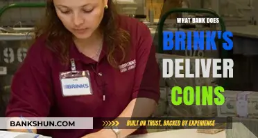 Which Bank Partners with Brink's for Coin Delivery Services?
