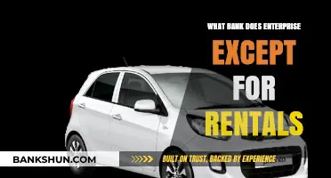 Which Banks Does Enterprise Accept for Car Rentals?
