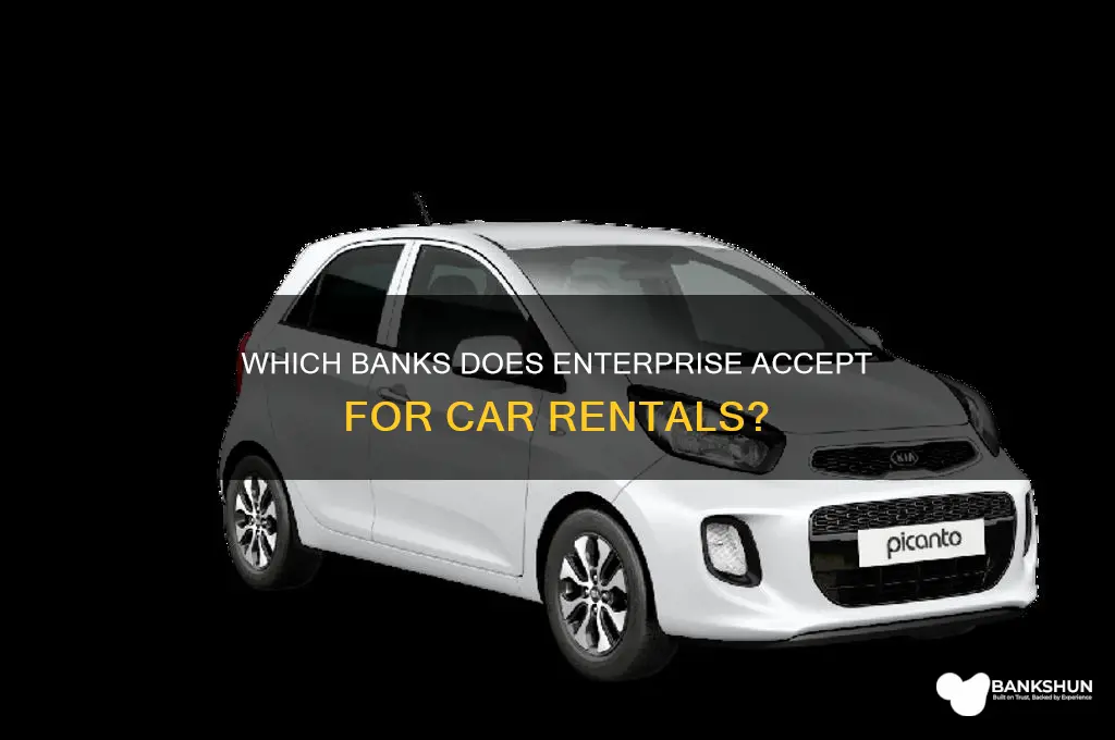 what bank does enterprise except for rentals