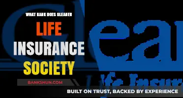 Which Bank Partners with Gleaner Life Insurance Society for Financial Services?