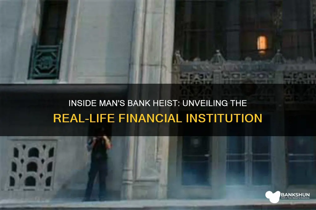 what bank does inside man take plcae