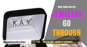 Which Bank Processes Kay Jewelers' Credit Card Transactions?