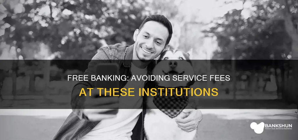 what bank does not charge service fees