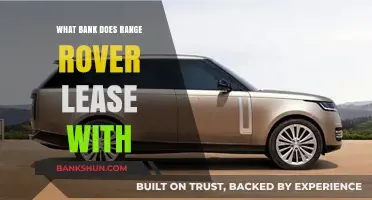 Which Bank Finances Range Rover Leases? A Comprehensive Guide