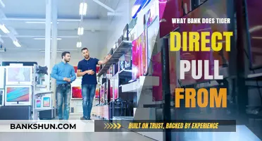 Which Bank Does TigerDirect Use for Transactions and Withdrawals?