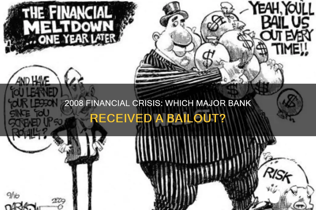 what bank got bailed out during 2008