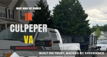 Culpeper VA Bank Robbery: Uncovering the Targeted Financial Institution