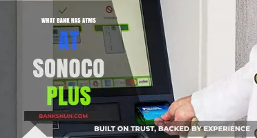 Which Bank's ATMs Are Available at Sonoco Plus Locations?