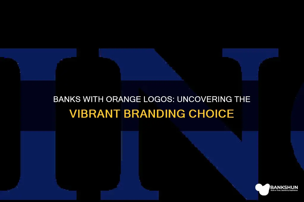 what bank has orange in their logo