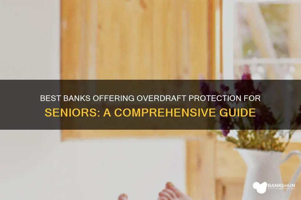 what bank has overdraft protection for seniors