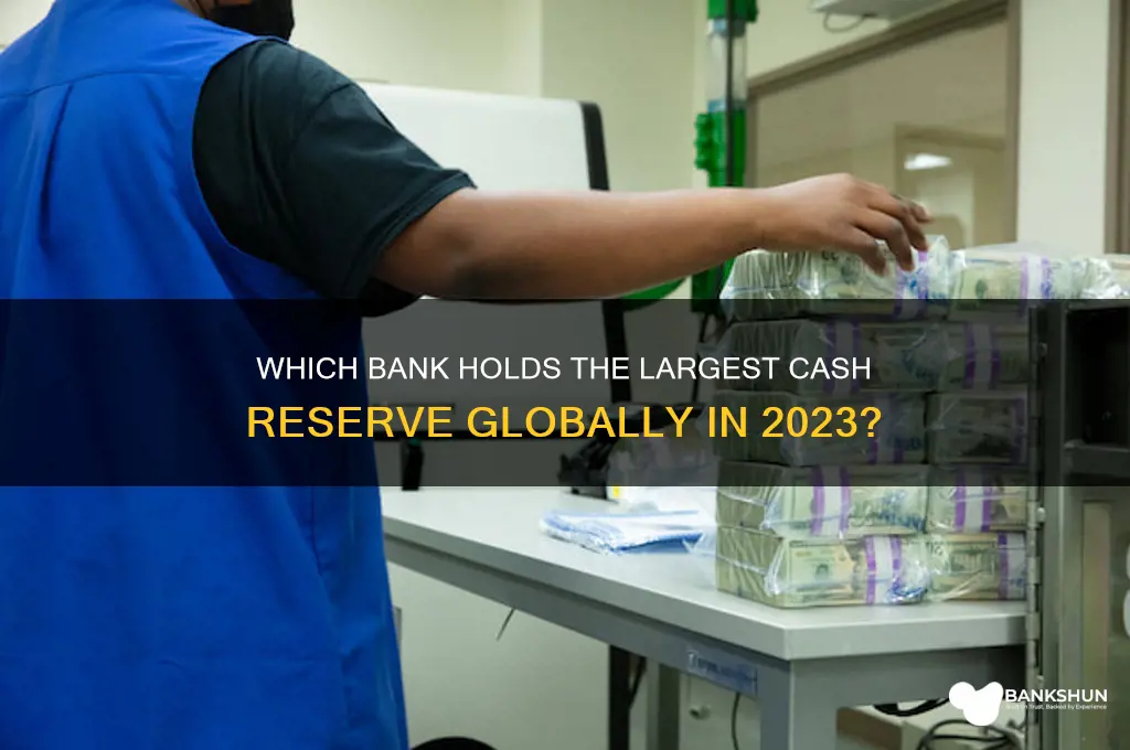 what bank has the biggest cash reserve