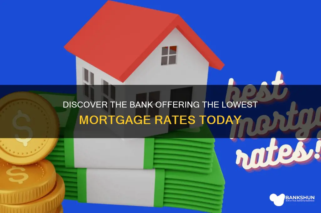 what bank has the cheapest mortgage rates