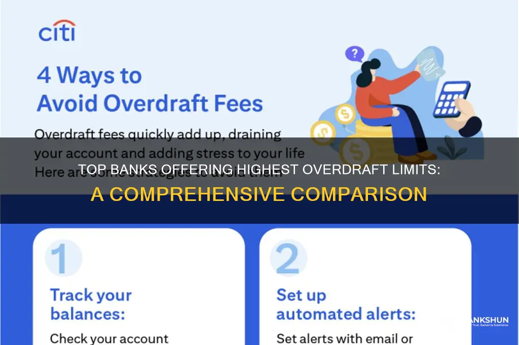 what bank has the highest overdraft limit