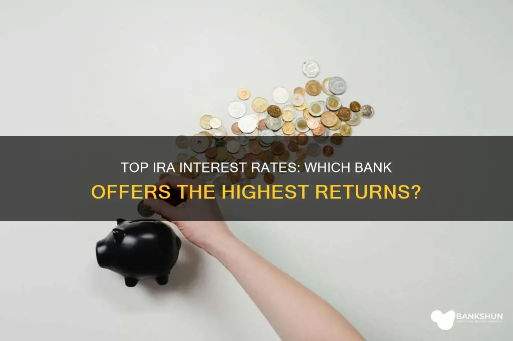 what bank has the highest rate ira
