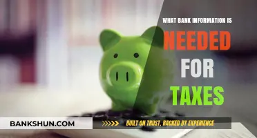 Essential Bank Details Required for Accurate Tax Filing and Compliance