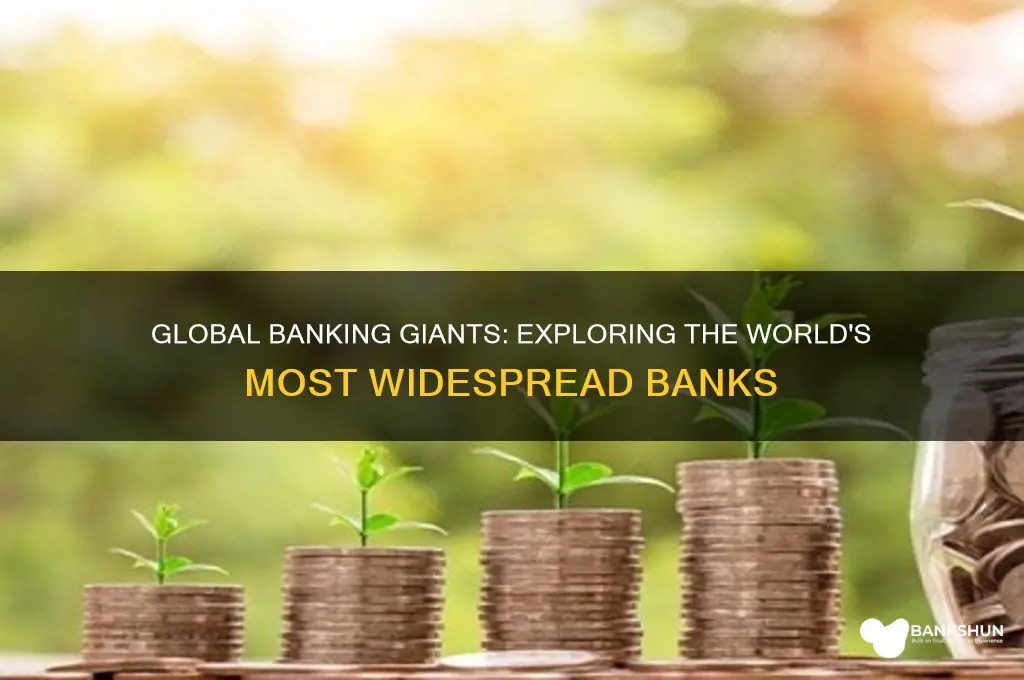 what bank is all over the world