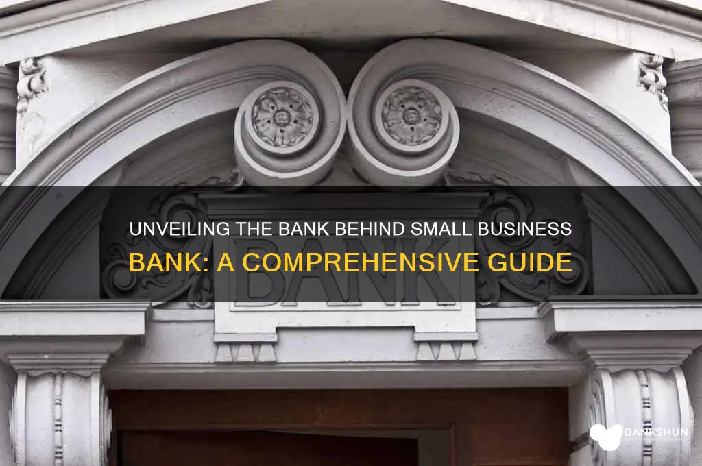 what bank is behind small business bank