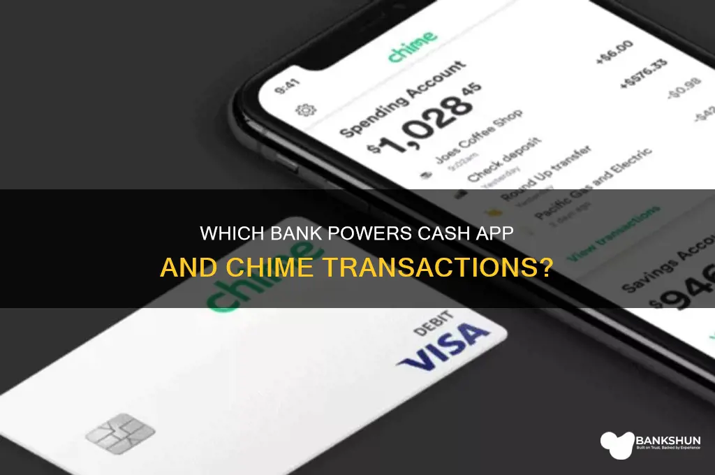 what bank is cash app on chime