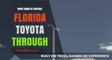 Central Florida Toyota's Banking Partner: Which Bank Handles Their Financing?