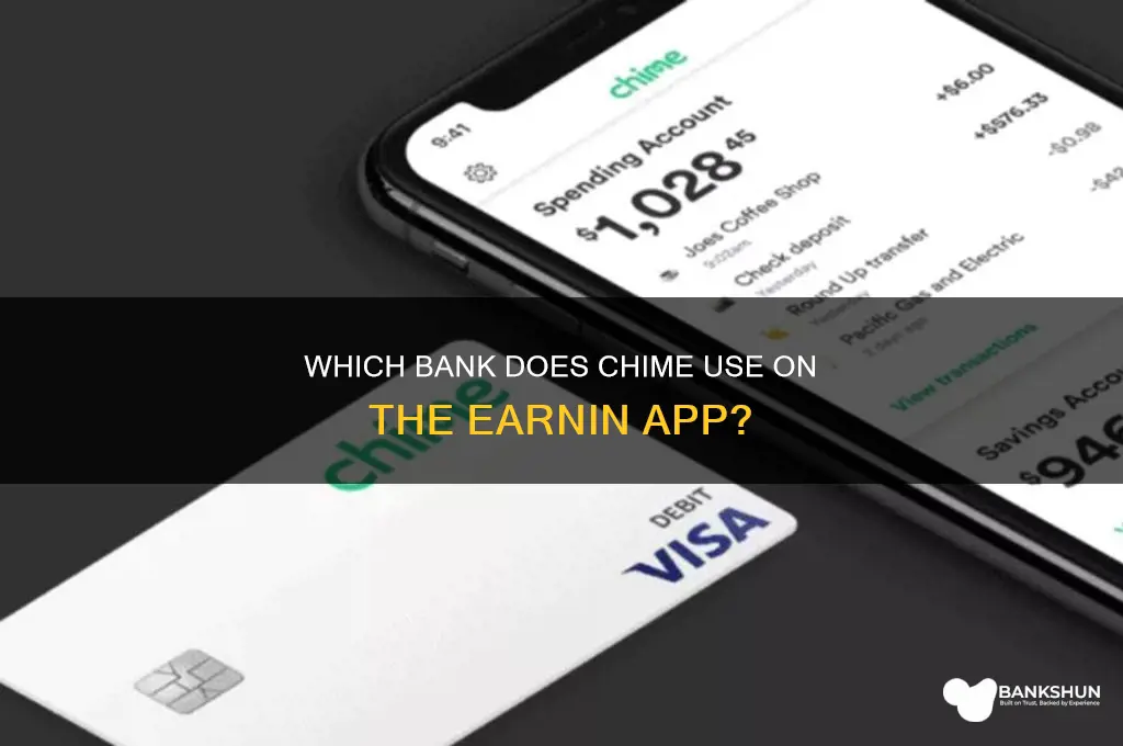 what bank is chime on earnin app
