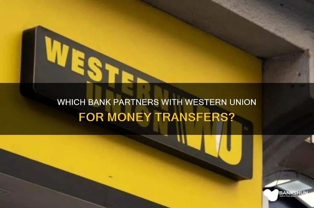 what bank is connected to western union